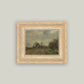 Wedeler Au Framed Antique Art: 9x7