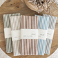 Stripe Tea Towel Set: Green