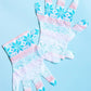 Holiday Moisture Mittens Smoothing Hand Gloves : Single