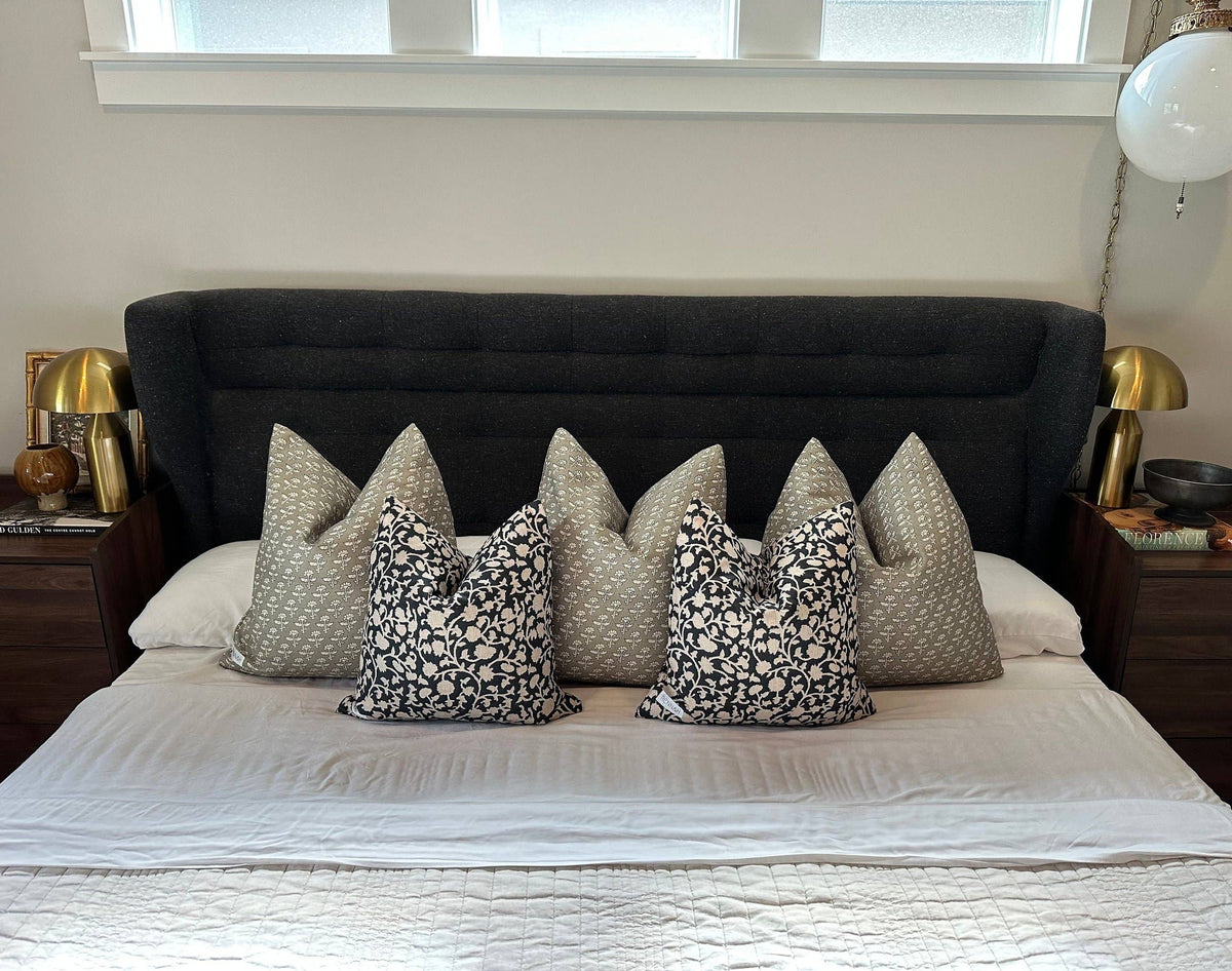 Noa Sage Pillow Cover: 18x18 Cover Only
