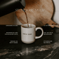 *NEW* Brown Leaves Stoneware Coffee Mug - Fall Decor & Gifts