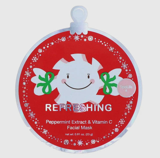 Refreshing Peppermint Extract & Vitamin C Facial Mask