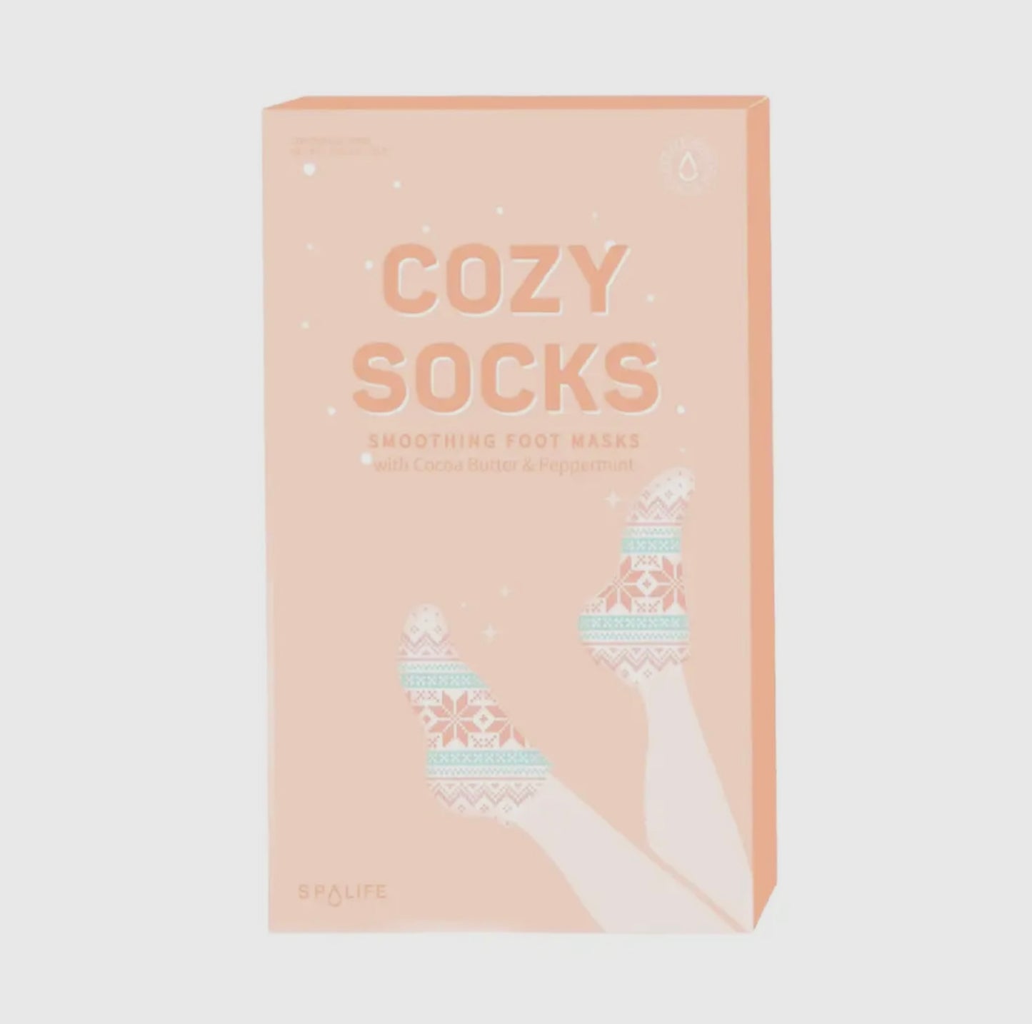 Holiday Cozy Socks Soothing Foot Mask