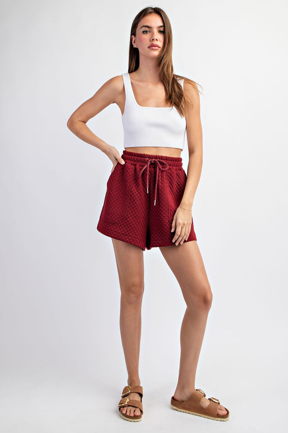 Maya Textured Shorts