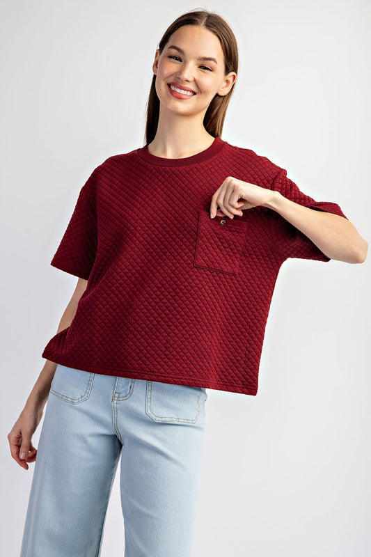 Maya Textured Top