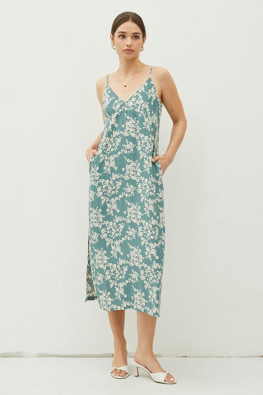 Lily Slip Midi Dress