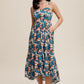 Trinity Floral Print Tiered Sundress