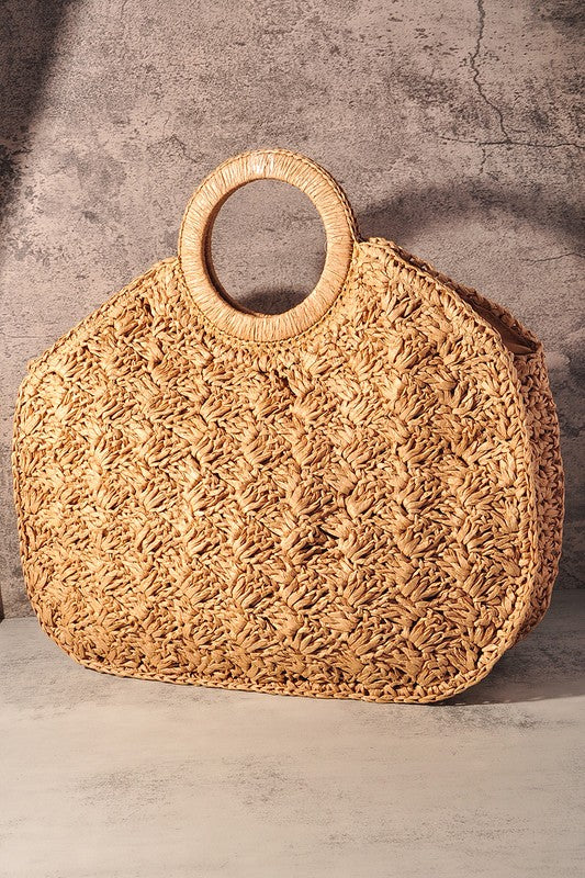 Straw Tote Bag