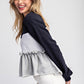 Murphy Ruffled Long Sleeve Top