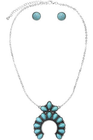 Western Blossom Necklace Set