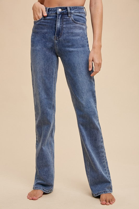 Violet High Rise Denim