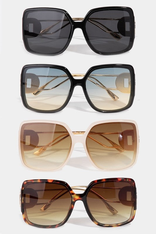 Large Square Sunglasses