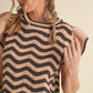 Blair Flutter Sleeveless Sweater