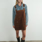 Bella Corduroy Overall Dress