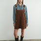 Bella Corduroy Overall Dress