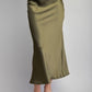 Willow Satin Midi Skirt