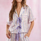 Sammi Stripe and Floral PJ Set