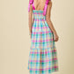 Olivia Plaid Spring Dress