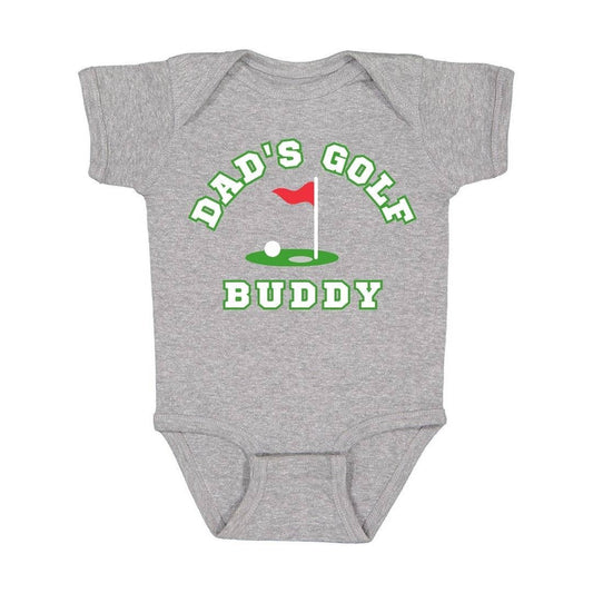 Dad's Golf Buddy Short Sleeve Bodysuit