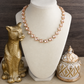 Colorful Glass Crystal Necklace – Color Pop Shine: Neutrals