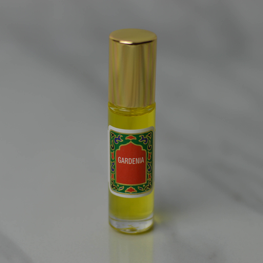 Gardenia Perfume Oil: 5ml Roll-on