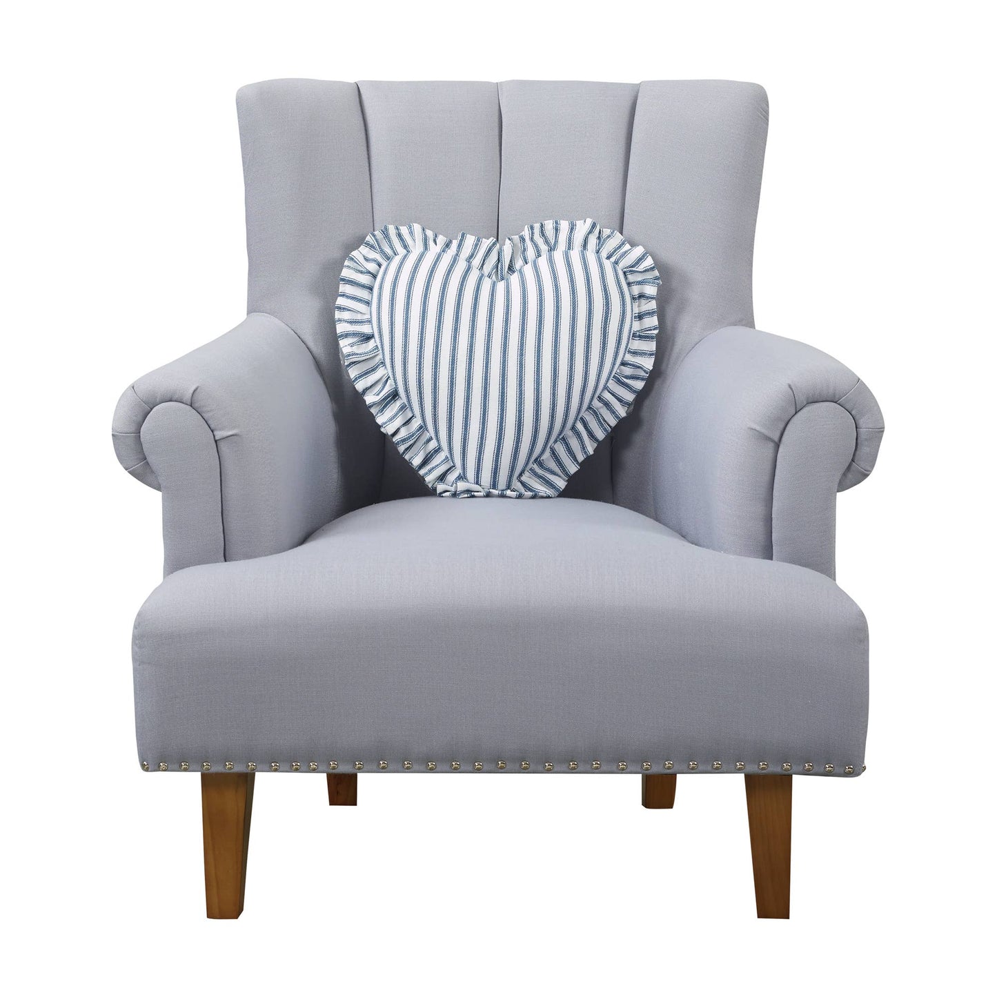 Americana Heart Shaped Pillow