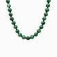 Autumn Marbled Bead Necklace: Dark Multi
