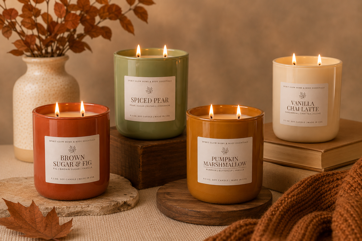 Cinnamon Apple - 9.5oz. Soy Wax Candle