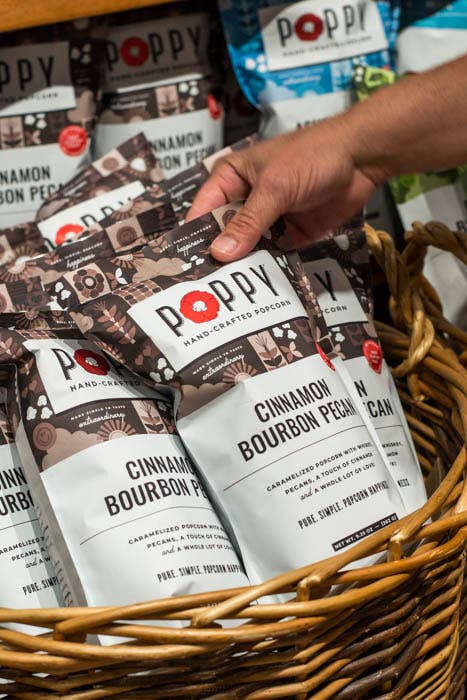 Cinnamon Bourbon Pecan Popcorn
