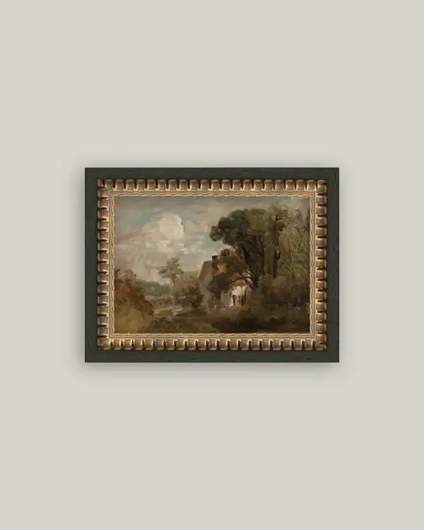 Willy Lott's House Framed Antique Art: 11x9