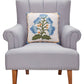 Mughal Flower Hook Pillow