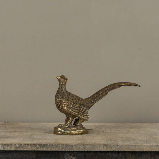 GOLD PHEASENT STATUETTE