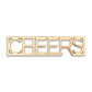 Gold CHEERS Bottle Opener Wedding Favor