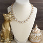 Colorful Glass Crystal Necklace – Color Pop Shine: Neutrals