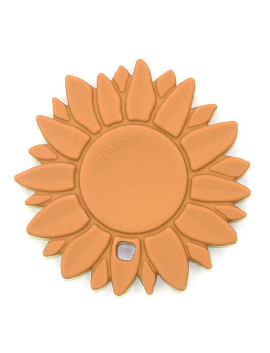 Silicone Sunflower Teether | Ginger