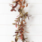 Garland - Shades Of Burgundy Mini Foliage, Twig Accents