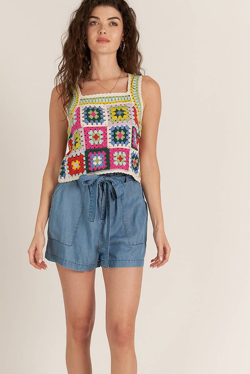 Grace Denim Shorts