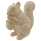 8" Squirrel Stoneware Figurine Fall Autumn