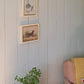 Standing Retriever Framed Antique Art: 6x4