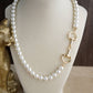 Acrylic Pearl Horse Bit Necklace – Equestrian Pearl Glow