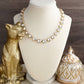 Colorful Glass Crystal Necklace – Color Pop Shine: Neutrals