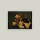 Three English Foxhounds: 7x5