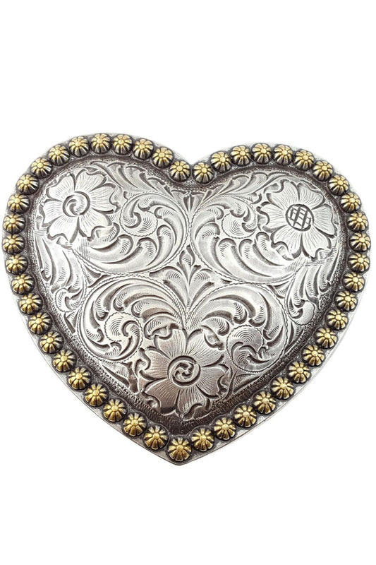 Heart Western Buckle