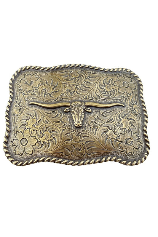 Longhorn belt Buckle